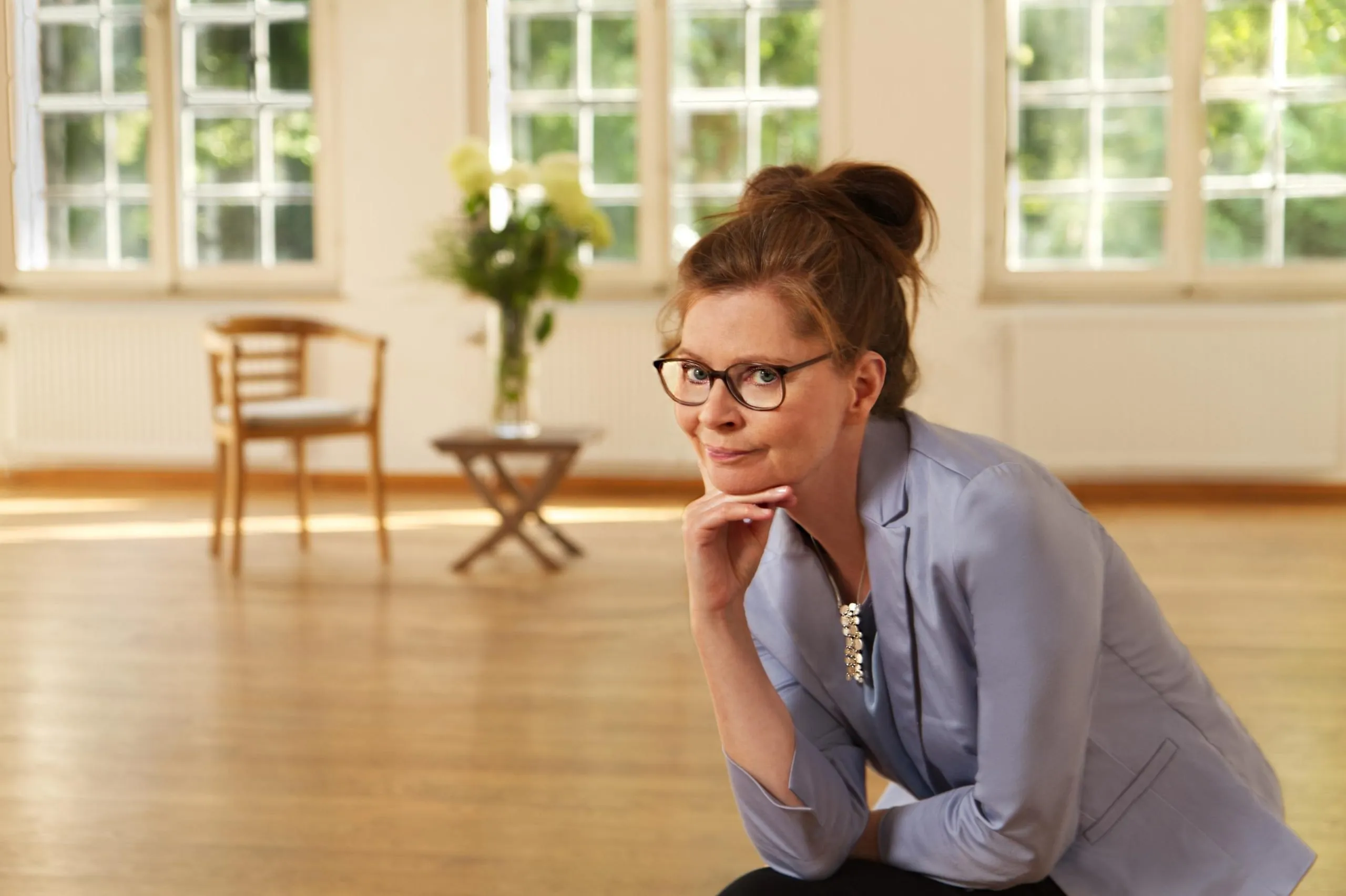 Coach Andrea Lessnow in Coaching Räumlichkeiten
